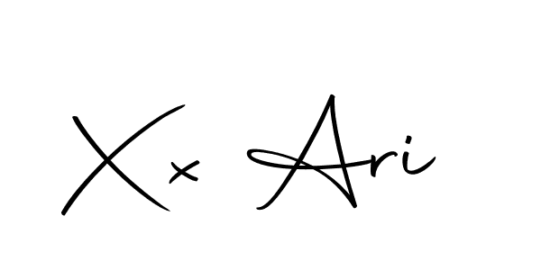 Make a beautiful signature design for name Xx Ari. With this signature (Autography-DOLnW) style, you can create a handwritten signature for free. Xx Ari signature style 10 images and pictures png