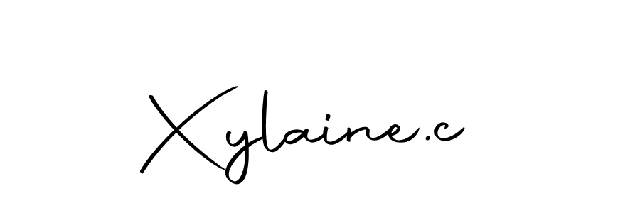 How to make Xylaine.c name signature. Use Autography-DOLnW style for creating short signs online. This is the latest handwritten sign. Xylaine.c signature style 10 images and pictures png