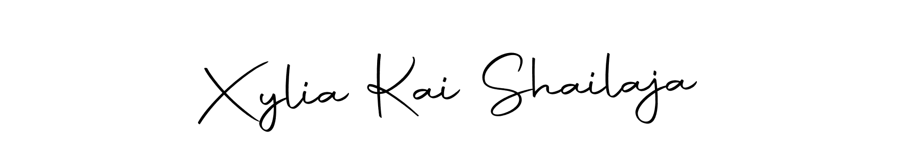 Make a beautiful signature design for name Xylia Kai Shailaja. With this signature (Autography-DOLnW) style, you can create a handwritten signature for free. Xylia Kai Shailaja signature style 10 images and pictures png