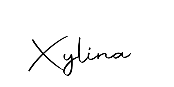 Design your own signature with our free online signature maker. With this signature software, you can create a handwritten (Autography-DOLnW) signature for name Xylina. Xylina signature style 10 images and pictures png