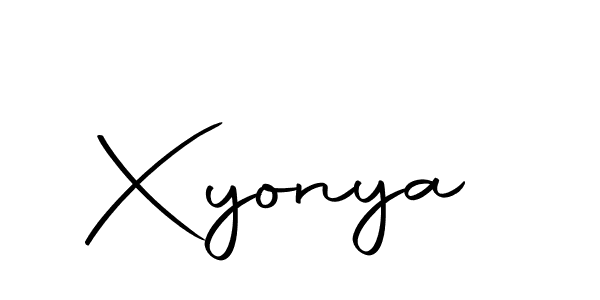 Similarly Autography-DOLnW is the best handwritten signature design. Signature creator online .You can use it as an online autograph creator for name Xyonya. Xyonya signature style 10 images and pictures png