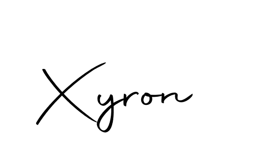 How to make Xyron name signature. Use Autography-DOLnW style for creating short signs online. This is the latest handwritten sign. Xyron signature style 10 images and pictures png