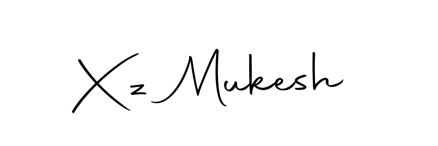 Here are the top 10 professional signature styles for the name Xz Mukesh. These are the best autograph styles you can use for your name. Xz Mukesh signature style 10 images and pictures png