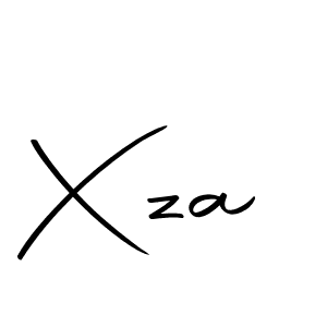 Use a signature maker to create a handwritten signature online. With this signature software, you can design (Autography-DOLnW) your own signature for name Xza. Xza signature style 10 images and pictures png