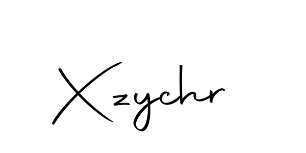 Create a beautiful signature design for name Xzychr. With this signature (Autography-DOLnW) fonts, you can make a handwritten signature for free. Xzychr signature style 10 images and pictures png