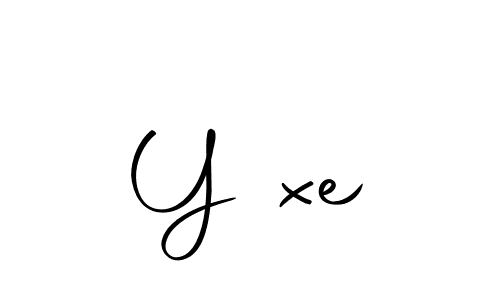 if you are searching for the best signature style for your name Yɡxe. so please give up your signature search. here we have designed multiple signature styles  using Autography-DOLnW. Yɡxe signature style 10 images and pictures png