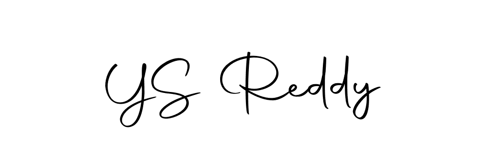 Design your own signature with our free online signature maker. With this signature software, you can create a handwritten (Autography-DOLnW) signature for name Y  S Reddy. Y  S Reddy signature style 10 images and pictures png