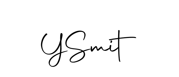 Make a beautiful signature design for name Y  Smit. Use this online signature maker to create a handwritten signature for free. Y  Smit signature style 10 images and pictures png