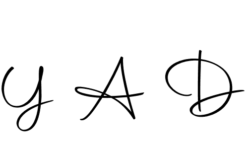 if you are searching for the best signature style for your name Y A D. so please give up your signature search. here we have designed multiple signature styles  using Autography-DOLnW. Y A D signature style 10 images and pictures png