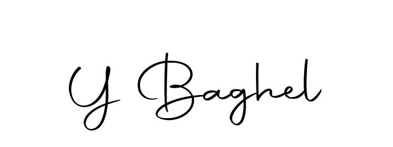 if you are searching for the best signature style for your name Y Baghel. so please give up your signature search. here we have designed multiple signature styles  using Autography-DOLnW. Y Baghel signature style 10 images and pictures png