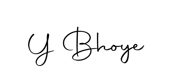 if you are searching for the best signature style for your name Y Bhoye. so please give up your signature search. here we have designed multiple signature styles  using Autography-DOLnW. Y Bhoye signature style 10 images and pictures png