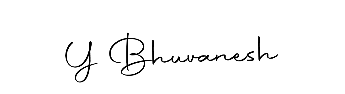 Make a beautiful signature design for name Y Bhuvanesh. Use this online signature maker to create a handwritten signature for free. Y Bhuvanesh signature style 10 images and pictures png