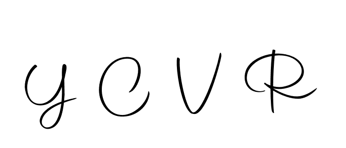 Use a signature maker to create a handwritten signature online. With this signature software, you can design (Autography-DOLnW) your own signature for name Y C V R. Y C V R signature style 10 images and pictures png