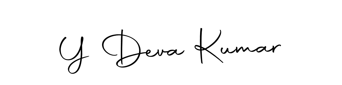 It looks lik you need a new signature style for name Y Deva Kumar. Design unique handwritten (Autography-DOLnW) signature with our free signature maker in just a few clicks. Y Deva Kumar signature style 10 images and pictures png