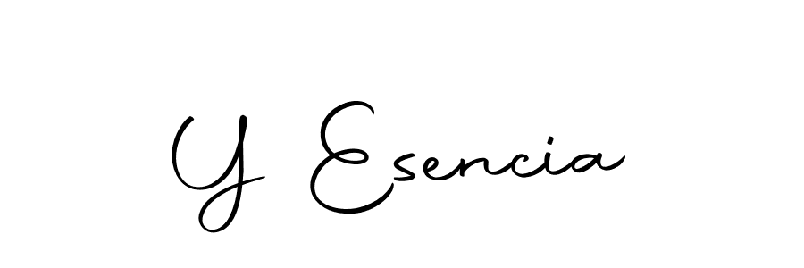 Make a beautiful signature design for name Y Esencia. Use this online signature maker to create a handwritten signature for free. Y Esencia signature style 10 images and pictures png