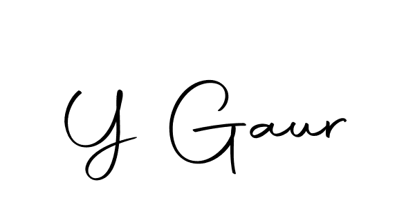 You can use this online signature creator to create a handwritten signature for the name Y Gaur. This is the best online autograph maker. Y Gaur signature style 10 images and pictures png