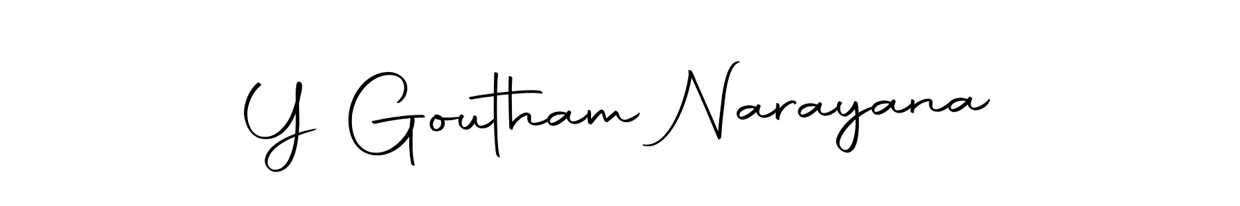 Best and Professional Signature Style for Y Goutham Narayana. Autography-DOLnW Best Signature Style Collection. Y Goutham Narayana signature style 10 images and pictures png