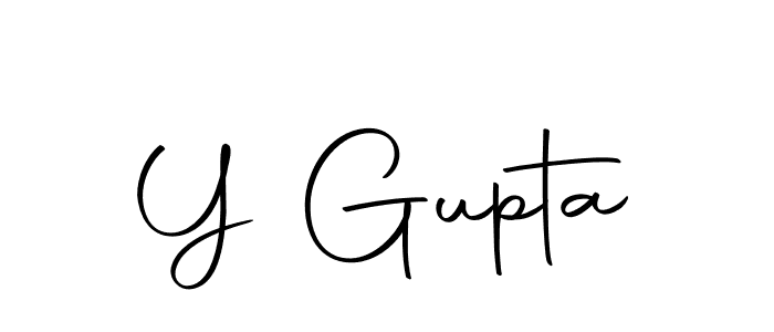 The best way (Autography-DOLnW) to make a short signature is to pick only two or three words in your name. The name Y Gupta include a total of six letters. For converting this name. Y Gupta signature style 10 images and pictures png