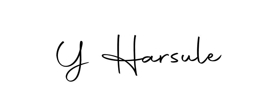 This is the best signature style for the Y Harsule name. Also you like these signature font (Autography-DOLnW). Mix name signature. Y Harsule signature style 10 images and pictures png