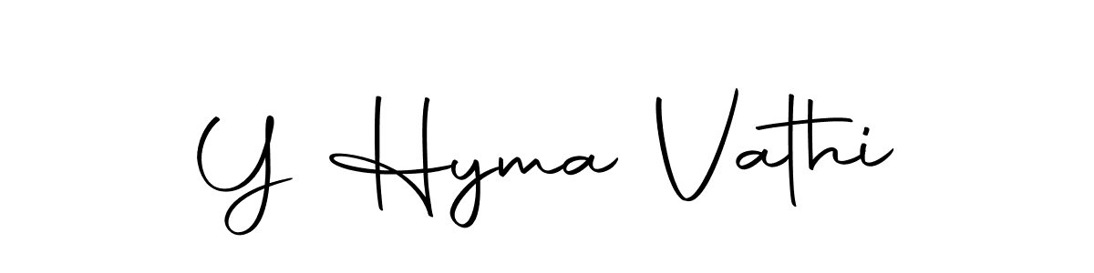 Make a beautiful signature design for name Y Hyma Vathi. With this signature (Autography-DOLnW) style, you can create a handwritten signature for free. Y Hyma Vathi signature style 10 images and pictures png