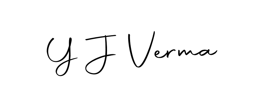 Y J Verma stylish signature style. Best Handwritten Sign (Autography-DOLnW) for my name. Handwritten Signature Collection Ideas for my name Y J Verma. Y J Verma signature style 10 images and pictures png