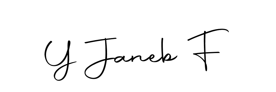 Similarly Autography-DOLnW is the best handwritten signature design. Signature creator online .You can use it as an online autograph creator for name Y Janeb F. Y Janeb F signature style 10 images and pictures png