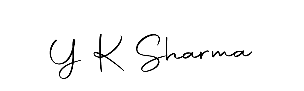 The best way (Autography-DOLnW) to make a short signature is to pick only two or three words in your name. The name Y K Sharma include a total of six letters. For converting this name. Y K Sharma signature style 10 images and pictures png