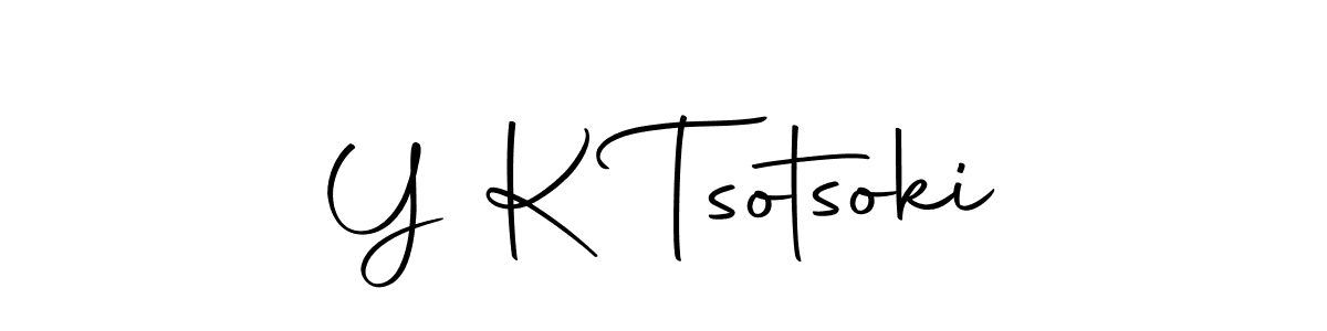 This is the best signature style for the Y K Tsotsoki name. Also you like these signature font (Autography-DOLnW). Mix name signature. Y K Tsotsoki signature style 10 images and pictures png
