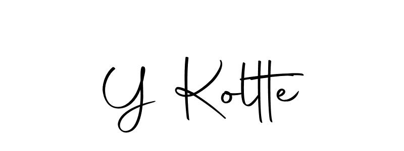 How to make Y Koltte name signature. Use Autography-DOLnW style for creating short signs online. This is the latest handwritten sign. Y Koltte signature style 10 images and pictures png