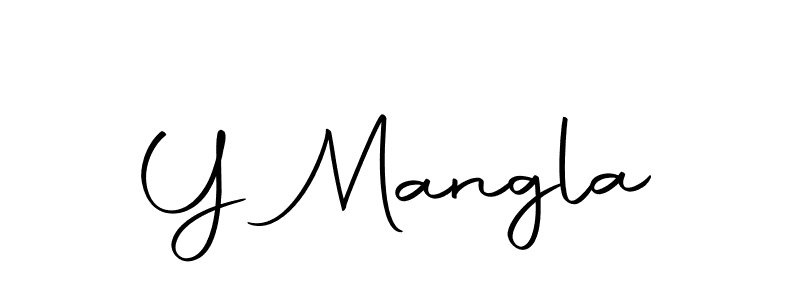 Y Mangla stylish signature style. Best Handwritten Sign (Autography-DOLnW) for my name. Handwritten Signature Collection Ideas for my name Y Mangla. Y Mangla signature style 10 images and pictures png