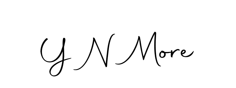 Also we have Y N More name is the best signature style. Create professional handwritten signature collection using Autography-DOLnW autograph style. Y N More signature style 10 images and pictures png