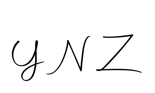 if you are searching for the best signature style for your name Y N Z. so please give up your signature search. here we have designed multiple signature styles  using Autography-DOLnW. Y N Z signature style 10 images and pictures png