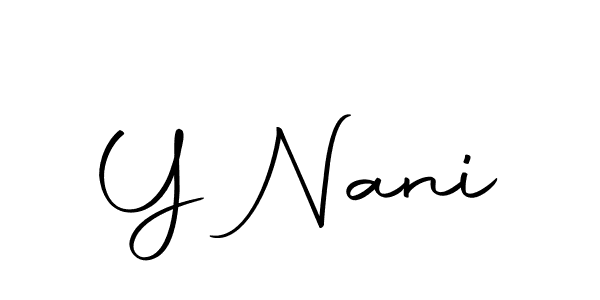 Similarly Autography-DOLnW is the best handwritten signature design. Signature creator online .You can use it as an online autograph creator for name Y Nani. Y Nani signature style 10 images and pictures png