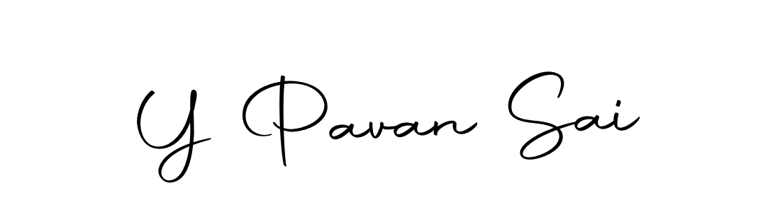 if you are searching for the best signature style for your name Y Pavan Sai. so please give up your signature search. here we have designed multiple signature styles  using Autography-DOLnW. Y Pavan Sai signature style 10 images and pictures png