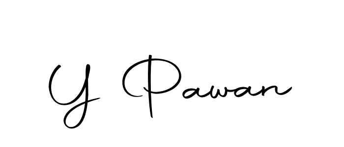 Make a beautiful signature design for name Y Pawan. With this signature (Autography-DOLnW) style, you can create a handwritten signature for free. Y Pawan signature style 10 images and pictures png