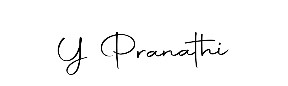 Use a signature maker to create a handwritten signature online. With this signature software, you can design (Autography-DOLnW) your own signature for name Y Pranathi. Y Pranathi signature style 10 images and pictures png