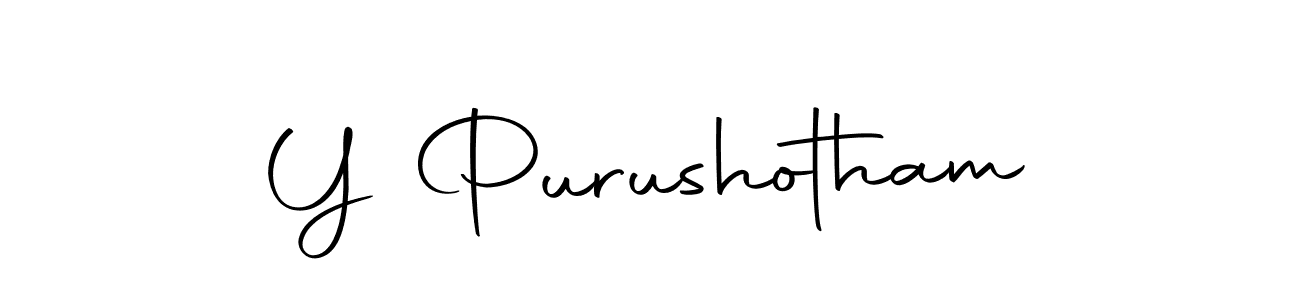 You should practise on your own different ways (Autography-DOLnW) to write your name (Y Purushotham) in signature. don't let someone else do it for you. Y Purushotham signature style 10 images and pictures png