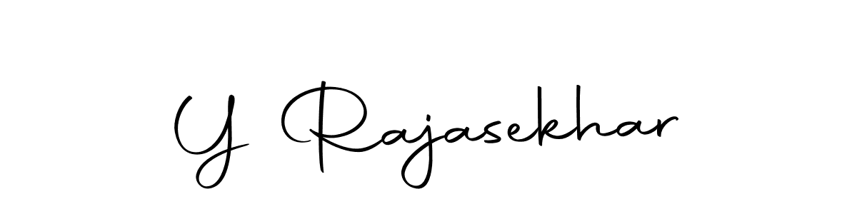 How to make Y Rajasekhar name signature. Use Autography-DOLnW style for creating short signs online. This is the latest handwritten sign. Y Rajasekhar signature style 10 images and pictures png