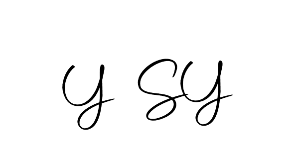 Make a beautiful signature design for name Y S  Y. Use this online signature maker to create a handwritten signature for free. Y S  Y signature style 10 images and pictures png