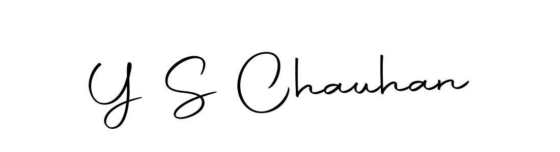 Design your own signature with our free online signature maker. With this signature software, you can create a handwritten (Autography-DOLnW) signature for name Y S Chauhan. Y S Chauhan signature style 10 images and pictures png