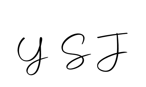 The best way (Autography-DOLnW) to make a short signature is to pick only two or three words in your name. The name Y S J include a total of six letters. For converting this name. Y S J signature style 10 images and pictures png