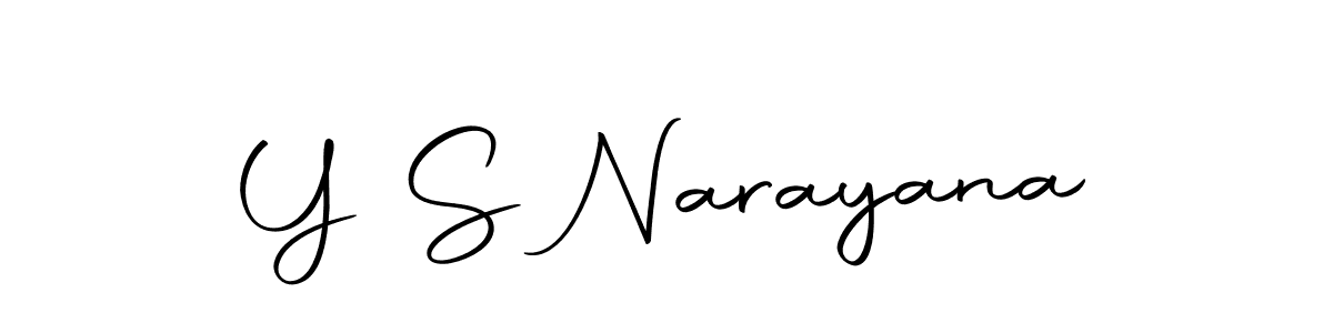 You should practise on your own different ways (Autography-DOLnW) to write your name (Y S Narayana) in signature. don't let someone else do it for you. Y S Narayana signature style 10 images and pictures png