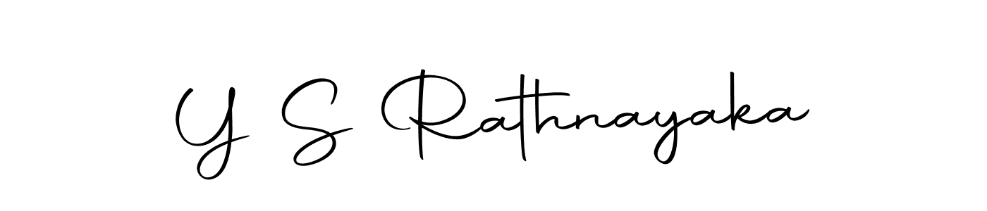 Use a signature maker to create a handwritten signature online. With this signature software, you can design (Autography-DOLnW) your own signature for name Y S Rathnayaka. Y S Rathnayaka signature style 10 images and pictures png