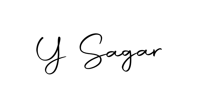 Make a beautiful signature design for name Y Sagar. Use this online signature maker to create a handwritten signature for free. Y Sagar signature style 10 images and pictures png