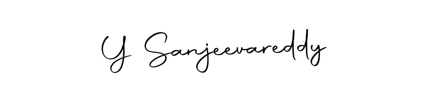 Also we have Y Sanjeevareddy name is the best signature style. Create professional handwritten signature collection using Autography-DOLnW autograph style. Y Sanjeevareddy signature style 10 images and pictures png