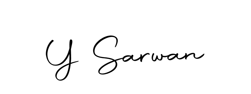 Autography-DOLnW is a professional signature style that is perfect for those who want to add a touch of class to their signature. It is also a great choice for those who want to make their signature more unique. Get Y Sarwan name to fancy signature for free. Y Sarwan signature style 10 images and pictures png