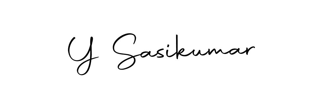 How to make Y Sasikumar signature? Autography-DOLnW is a professional autograph style. Create handwritten signature for Y Sasikumar name. Y Sasikumar signature style 10 images and pictures png