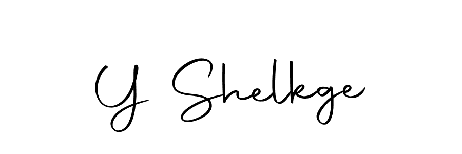 Make a beautiful signature design for name Y Shelkge. With this signature (Autography-DOLnW) style, you can create a handwritten signature for free. Y Shelkge signature style 10 images and pictures png
