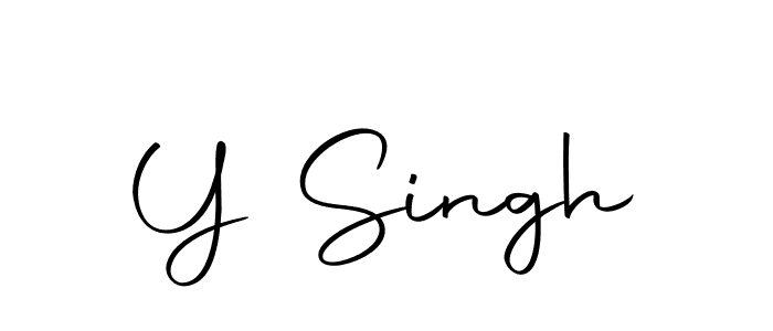 Use a signature maker to create a handwritten signature online. With this signature software, you can design (Autography-DOLnW) your own signature for name Y Singh. Y Singh signature style 10 images and pictures png