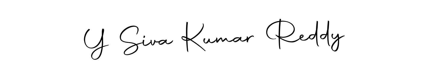 How to make Y Siva Kumar Reddy signature? Autography-DOLnW is a professional autograph style. Create handwritten signature for Y Siva Kumar Reddy name. Y Siva Kumar Reddy signature style 10 images and pictures png